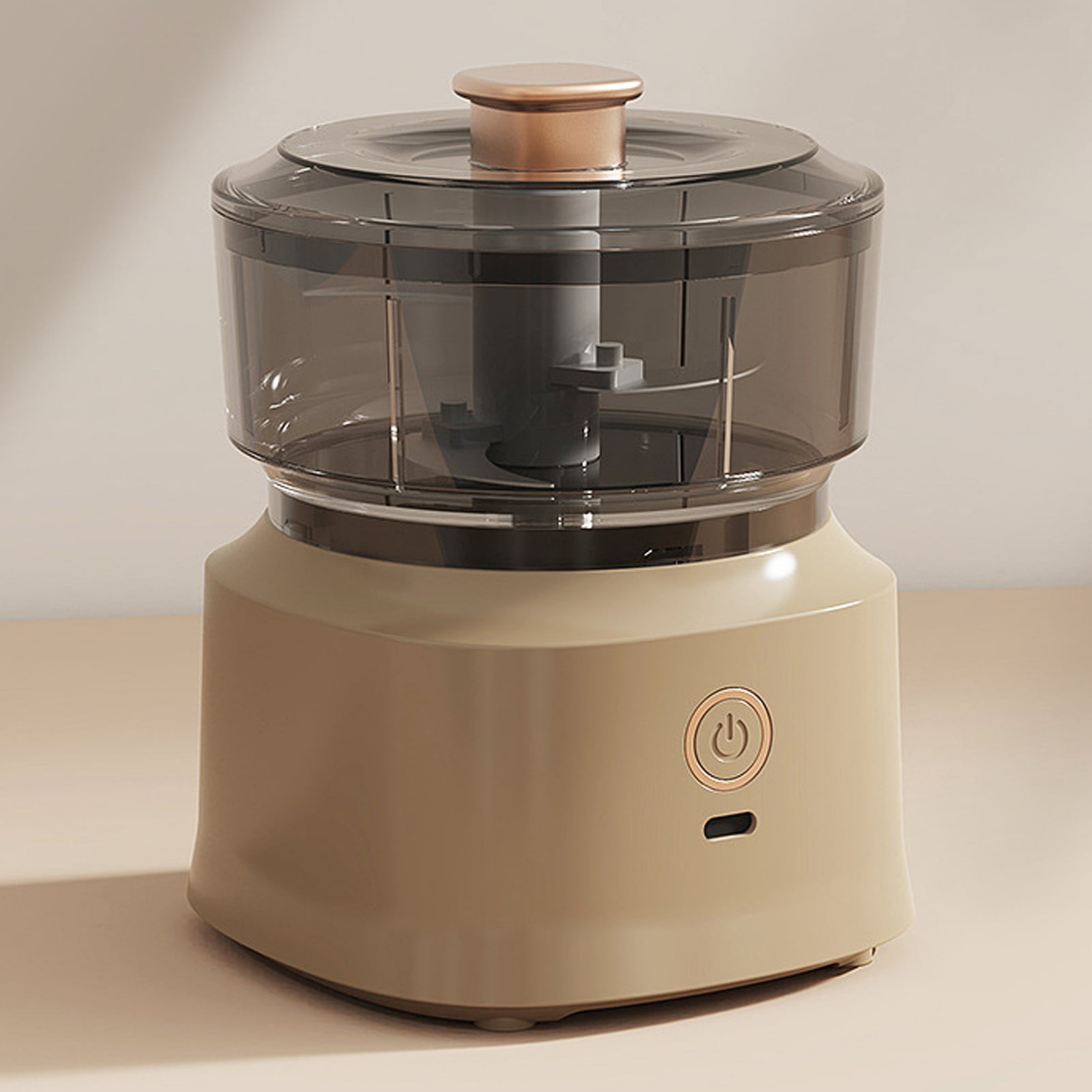 Naierhg Multifunctional Household Electric Meat Grinder with Sharp Blade One-key Start Detachable Garlic Chopper Mini Food Processor