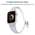 thumbnail image 4 of Utsträckbar stålrem för Apple Watch Series Se 5 4 3 Levamdar 2033274-6, 4 of 8