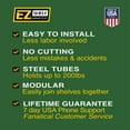 thumbnail image 5 of EZ Shelf-Expandable-Closet Shelf (NO Hanging Rod)- 19.5” to 29” -White-Easy Install to Backwall(Floating)-Wire Closet Shelving Alternative-(EZS-SW27-1-2), 5 of 15