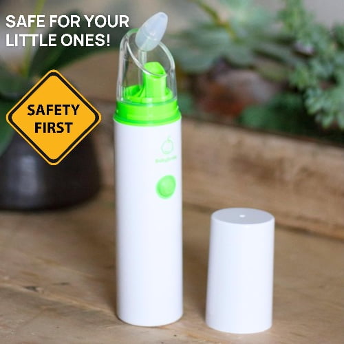 BabySmile | Baby Nasal Aspirator Electric | Nose Suction for Newborn and Toddlers | Hospital Grade Suction