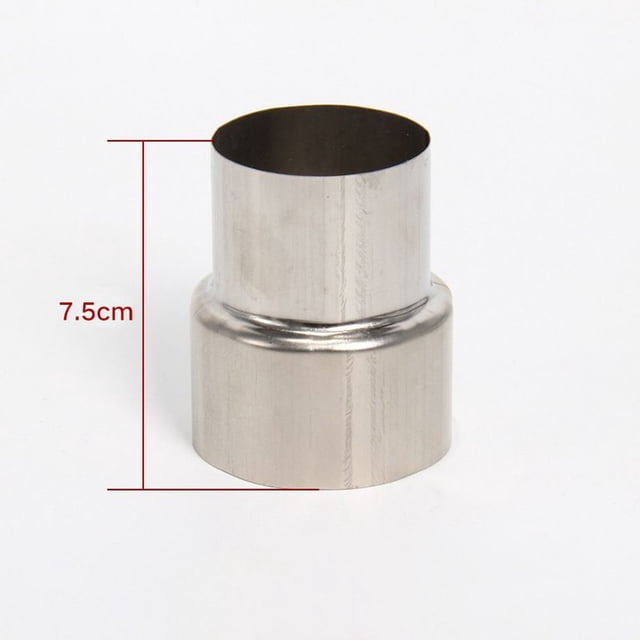 Ruibeauty Stainless Steel Flue Liner Reducer / Tubing Connector Chimney Adaptor Stove Pipe