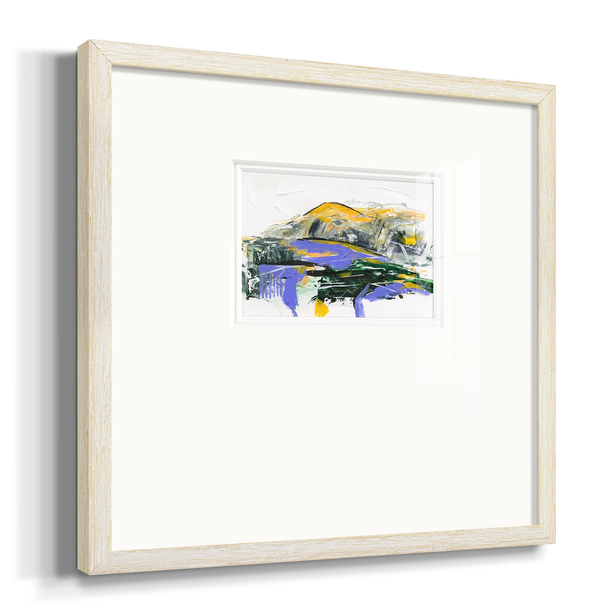 Silent Mountain VPremium Framed Print