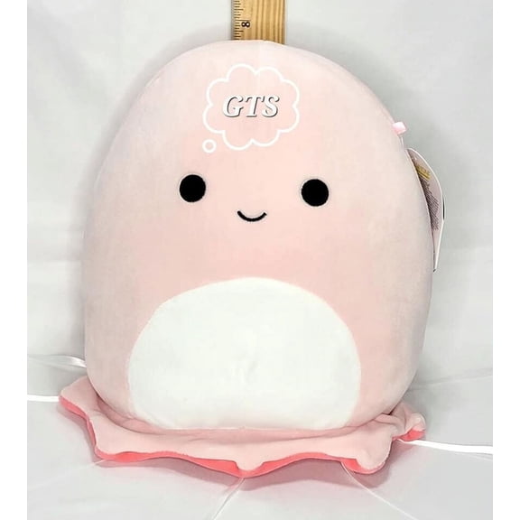 Squishmallow 8" Jayda Jellyfish Soft Pink Sea Life Plush