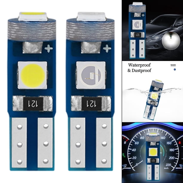 signal light,Led Bulb Lights T5 3SMD Super Bright,Automotive Instrument Panel Gauge Light Kits,board Instrument Panel Gauge Cluster Light,Car Motorcycle board Light Instrument StyleA Salvador none
