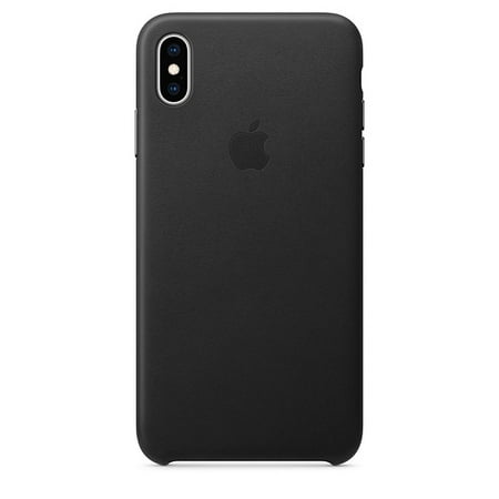 Apple Leather Case for iPhone XS Max - Black