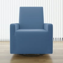 No. 918 Bellamy Modern Honeycomb Stretch Fit Elastic Recliner Cover, Blue