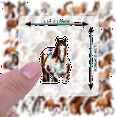 thumbnail image 3 of 35pcs Realistic Horse Stickers Animal Decals PVC Stickers Kids for Laptops Suitcase Phone, 3 of 5