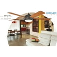 thumbnail image 4 of Kichler 300173 Starkk 52" 5 Blade Ceiling Fan - Bronze, 4 of 7