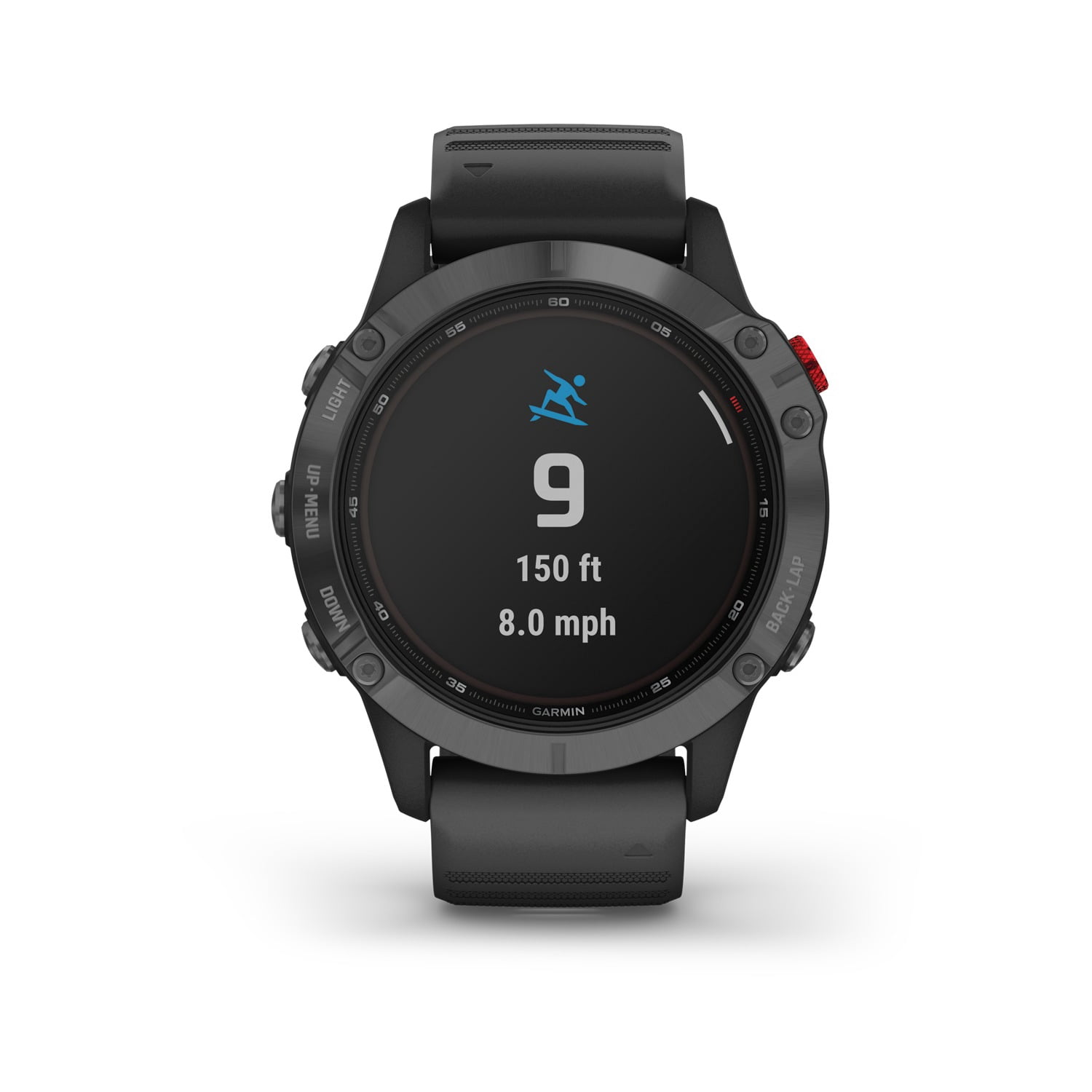 fēnix 6 Pro Solar, Slate Gray with Black Band