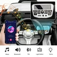 thumbnail image 3 of CASEMIOL 24V Kids Ride On Car Truck w/ Remote Control & 2 Seater, 400W Electric Battery Powered Ride on Toys w/ Spring Suspension, 2 Speeds, Bluetooth, MP3, LED Lights Gift for Girl Boy,White, 3 of 15
