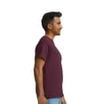 thumbnail image 4 of Gildan Men's Short Sleeve Cotton T-Shirt, Crew Neck Classic Tee, Maroon, Pack of 12 Bulk, Size-S, 4 of 5