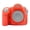 Red, variant on QKOO Soft Silicone Protective Case for Nikon D850