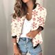 thumbnail image 1 of Sudadera informal de manga larga con capucha y chaquetas para mujer Sudadera holgada de manga larga con cremallera Chaqueta informal de béisbol de punto grueso Chaqueta de poliéster para mujer, 1 of 5