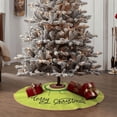 thumbnail image 5 of Salouo Avocado Merry Christmas Christmas Tree Skirt 36" Farmhouse Christmas Decorations Snowman Xmas Tree Skirt Tree Mat for Holiday Party Decor, 5 of 8