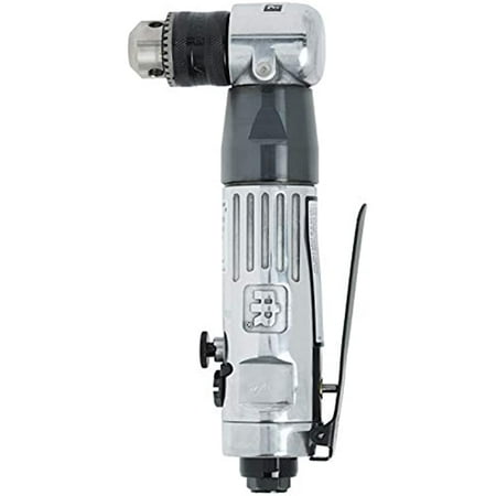 

Ingersoll Rand 7807R 3/8” Reversible Air Angle Drill Standard Duty 1800 RPM Quiet Durable Jacobs Multi-Craft Chuck Grease Plug