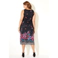 thumbnail image 2 of Catherines Women's Plus Size Printed Lace Dress, 2 of 4