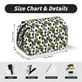 thumbnail image 5 of Hirioo Soccer and Football for Large Grid Mesh Pencil Case with Zipper Stationery Organizer Case, 5 of 7