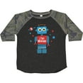 thumbnail image 3 of Inktastic Robot 3rd Birthday Boys Toddler T-Shirt, 3 of 5