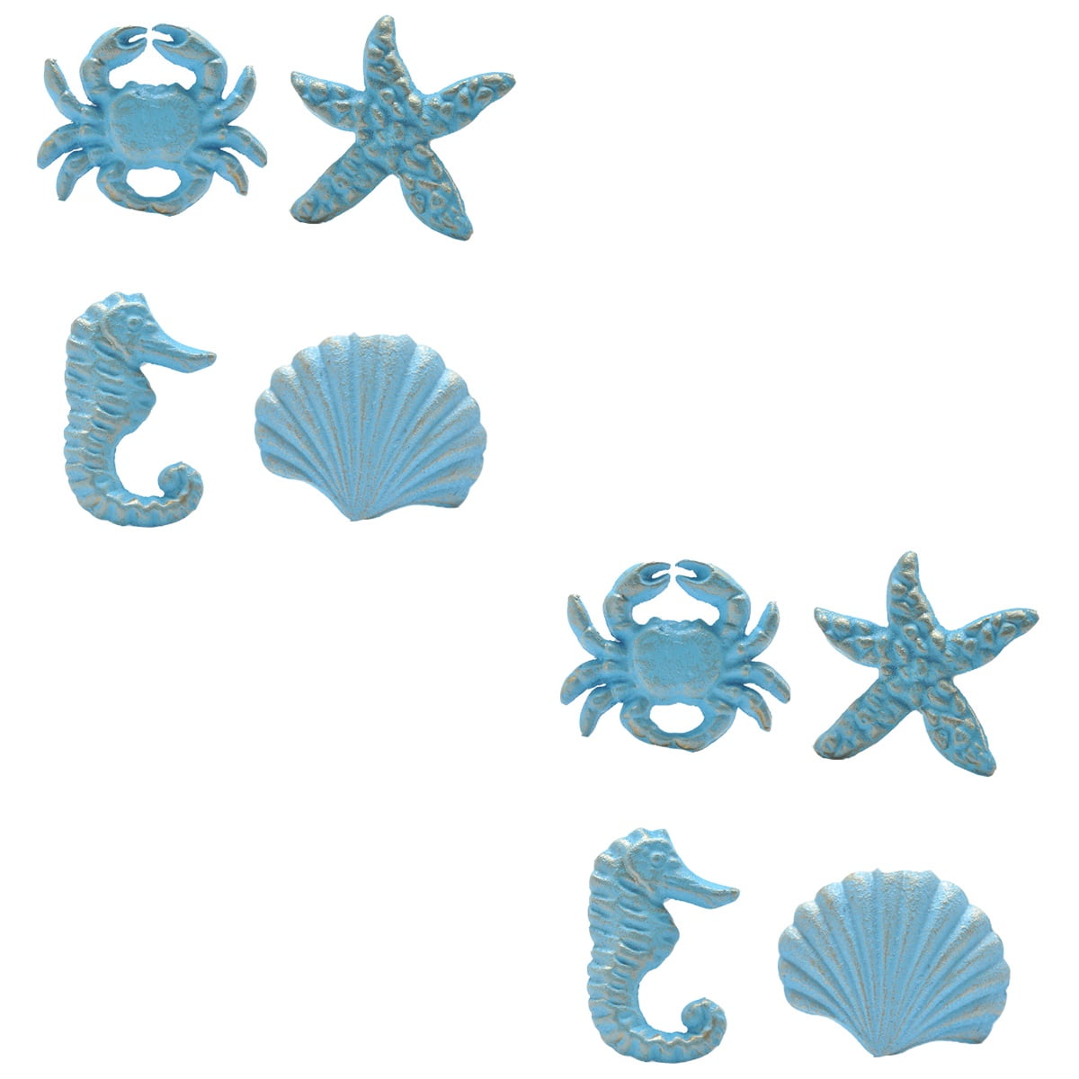 Pulls Ocean Iron Knob Drawer Cupboard Knob Knobs Cabinet Seahorse Decorative Beach Handles Coastal Knobsartironwork