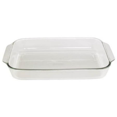 

Anchor Hocking Oven Basics Tempered Clear Glass Rectangular Baking 5 Quart Dish