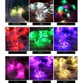thumbnail image 5 of ¡Gran oferta! Guirnalda de luces decorativas con forma de pájaro de cola larga, 10 LED, 1,65 m, luz blanca cálida (1 guirnalda). ¡Oferta especial!, 5 of 5