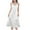 #White, variant on Otvok Womens Sleeveless Skirt Summer Thin Fake Two-Piece Skirt Off Shoulder Camisole Skirt