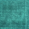 thumbnail image 1 of Ahgly Company Indoor Square Persian Turquoise Blue Traditional Area Rugs, 3' Square, 1 of 4