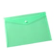 thumbnail image 1 of Sidaley 10 paquetes/lote portadocumentos portátil duradero para organización almacenamiento portátil transparente verde transparente 18 A4 Type3 NO3, 1 of 6