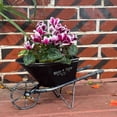 thumbnail image 6 of ToyKingdee Vintage Iron Wheelbarrow Planter, Decorative Garden Flower Pot for Outdoor Patio, Courtyard & Home Decor, 6 of 6
