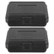 thumbnail image 4 of ColoMX Caja de herramientas portátil de 2 piezas, maletín protector de plástico pequeño, estuche rígido impermeable, organizador de herramientas mecánicas de alta resistencia., 4 of 8