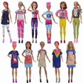 thumbnail image 1 of Ropa de muñeca Barbie JM 15 piezas traje de moda con personalidad vestido de moda, 1 of 5
