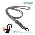 thumbnail image 4 of Uxcell Neck Lanyard Badge Lanyards Long Strap ID Card Holder Keychains Grey, 4 of 7