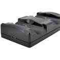 thumbnail image 3 of Charging dock compatible with Playstation 3 controller 2-in-1 with LED indicator Compatible with Playstation PS3/Move controller, 3 of 5