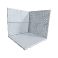 thumbnail image 2 of HILABEE Buildable Action Figure Backdrop Organizer Simulation Garage Scene Gifts Diorama A, 2 of 9