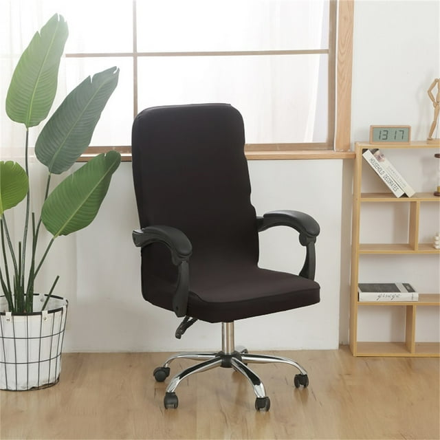 Dvkptbk Computer Office Chair Covers, Protective & Stretchable Universal Chair Cover, Soft and Comfortable Gaming Chair Covers, Non Slip Thick Chair Slipcover