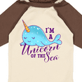 thumbnail image 4 of Inktastic Cute Narwhal I'm a Unicorn of The Sea Girls Long Sleeve Baby Bodysuit, 4 of 5