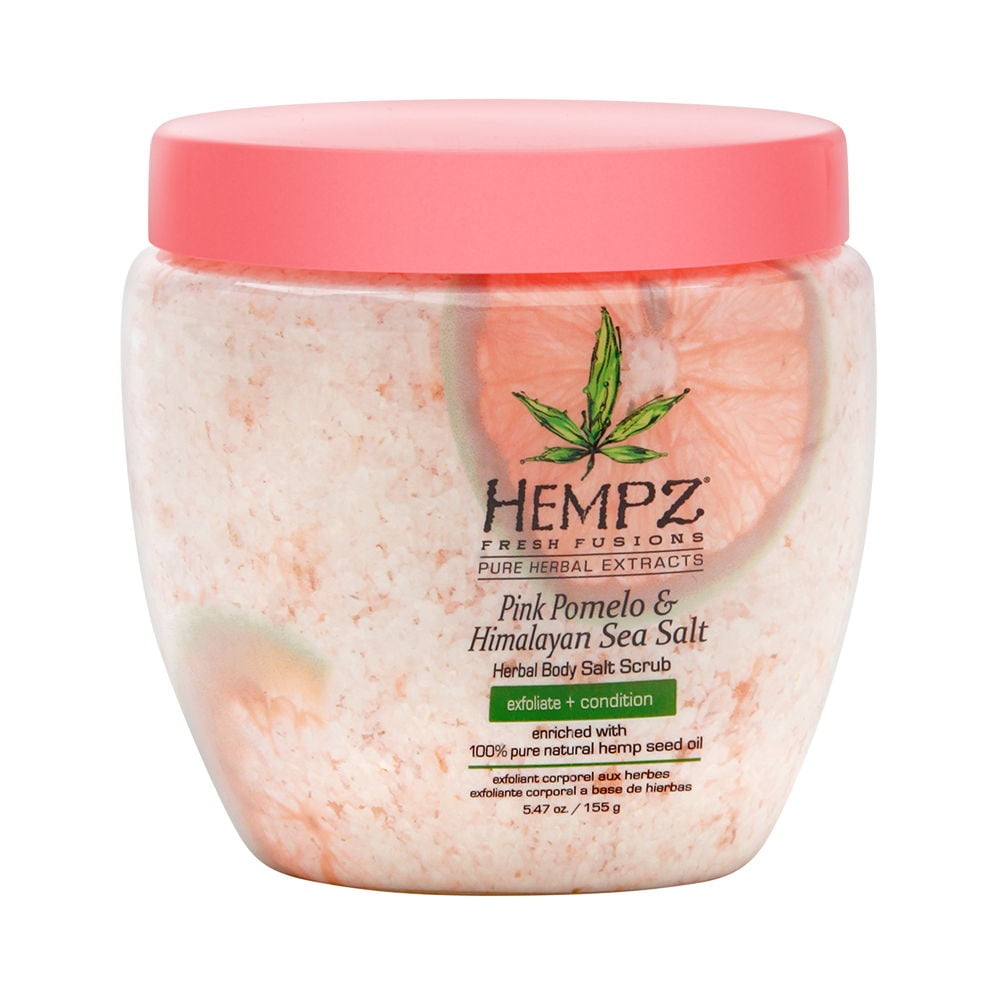 Hempz Pink Pomelo & Himalayan Sea Salt Herbal Body Salt Scrub 5.47 oz