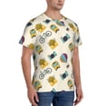 thumbnail image 5 of Rocae Travel Elements for Men's Moisture-Wicking Crew Tee - T-Shirt for Sports, Outdoor Activities, and Casual WearMedium, 5 of 9