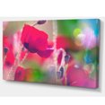 thumbnail image 2 of Vue en Gros Plan des Fleurs de Coquelicot Rouge - Impression sur Toile Florale, 2 of 3