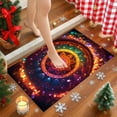 thumbnail image 4 of Grrvtrz Christmas Carpet Entrance Door Mat Household Absorbent Nonslip Foot Mat Dirt Proof Mat Bathroom Nonslip Mat Size 15.7x23.6 Inch,Holiday Products,Christmas Decorations, 4 of 6