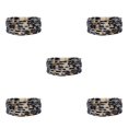 thumbnail image 1 of QualitChoice Bracelet Multi-layers Magnetic Buckle Leather Multi-colored Leopard Print Valentines Day Gifts Bracelets Hand Jewelry Silver Gray 5Set, 1 of 6