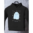 thumbnail image 3 of Funny Watercolor Ghost Hoodie Toddler -Image by Shutterstock,  4 Toddler, 3 of 4