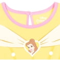 thumbnail image 7 of Disney Beauty and the Beast Little Girls' Cosplay Skirt Overlay Romper Belle Yellow Pink, 7 of 7