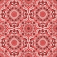 thumbnail image 1 of Ahgly Company Indoor Square Patterned Light Coral Pink Area Rugs, 6' Square, 1 of 6