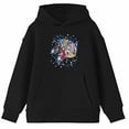 thumbnail image 2 of Sonic the Hedgehog Modern Character Group Black Hoodie - S, 2 of 4