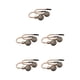 thumbnail image 3 of Billuyoard 2 piezas de cortina Tieback en forma de U reemplazo hogar sala de estar Hotel cortina gancho accesorios bronce rojo tipo 1 Type2 NO2, 3 of 6