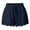 Dark Blue, variant on Fashion Women Lace Plus Size Rope Tie Shorts Yoga Sport Pants Leggings Trousers