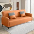 thumbnail image 4 of Modern Loveseat Living Room Sofas Leather Lazy Luxury Living Room Sofas Recliner Divani Da Soggiorno Home Furniture YY50SF My Lux Decor Round, 4 of 25