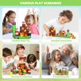 thumbnail image 4 of Juego de bloques de construcción magnéticos Doloowee para niños de 3 a 8 años, 4 of 6
