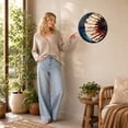 thumbnail image 6 of Metal Wall Art | Metal Sun Moon Decor Celestial Theme Bohemian Decor | Gift for Housewarming | Living Room Wall Decor | Outdoor Wall Decor, 6 of 8